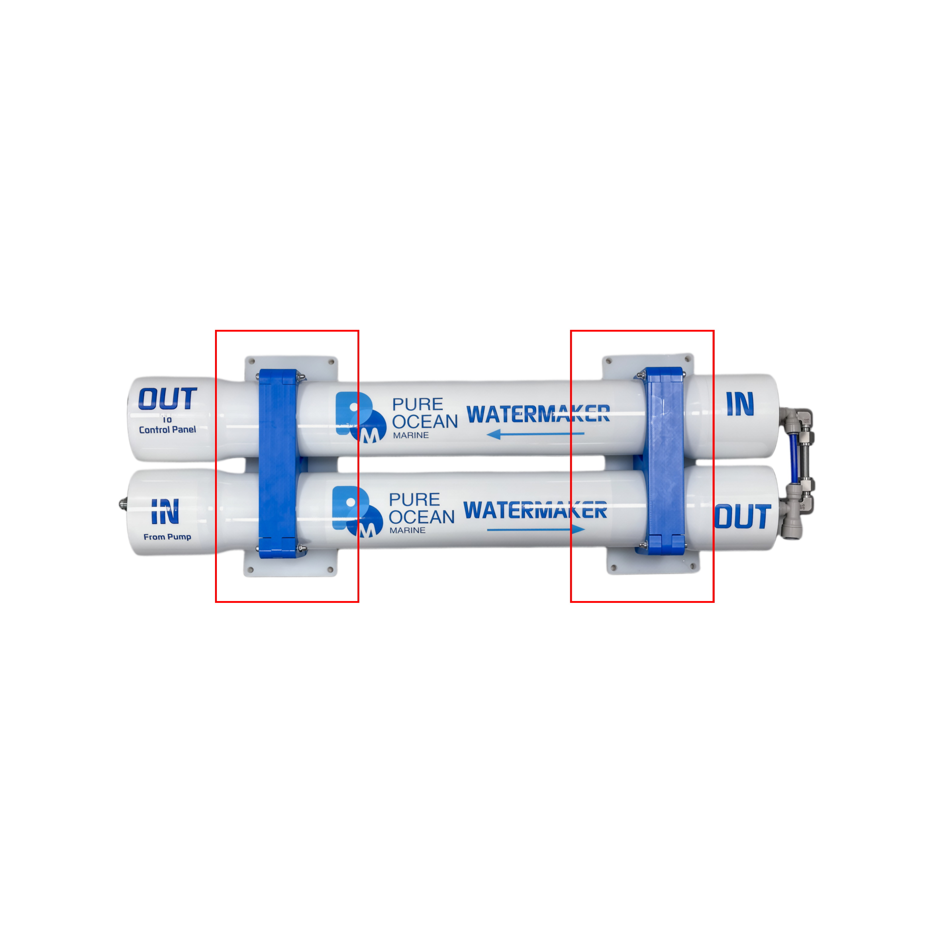 Membrane Housing Mounting Bracket for 2540&2521 (2Pcs/Set)
