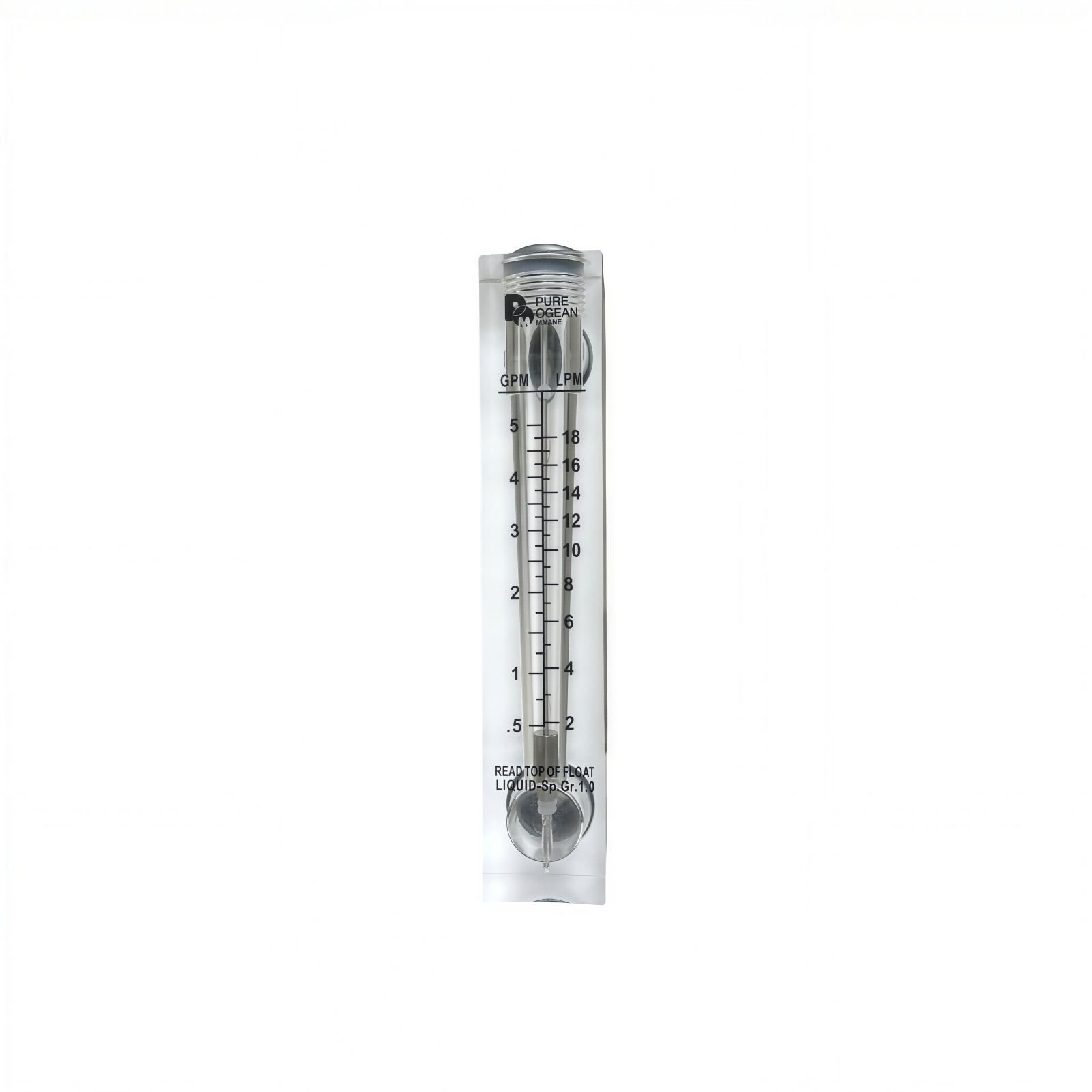 Flow Meter 0-18 LPM For Reject Water Titanium