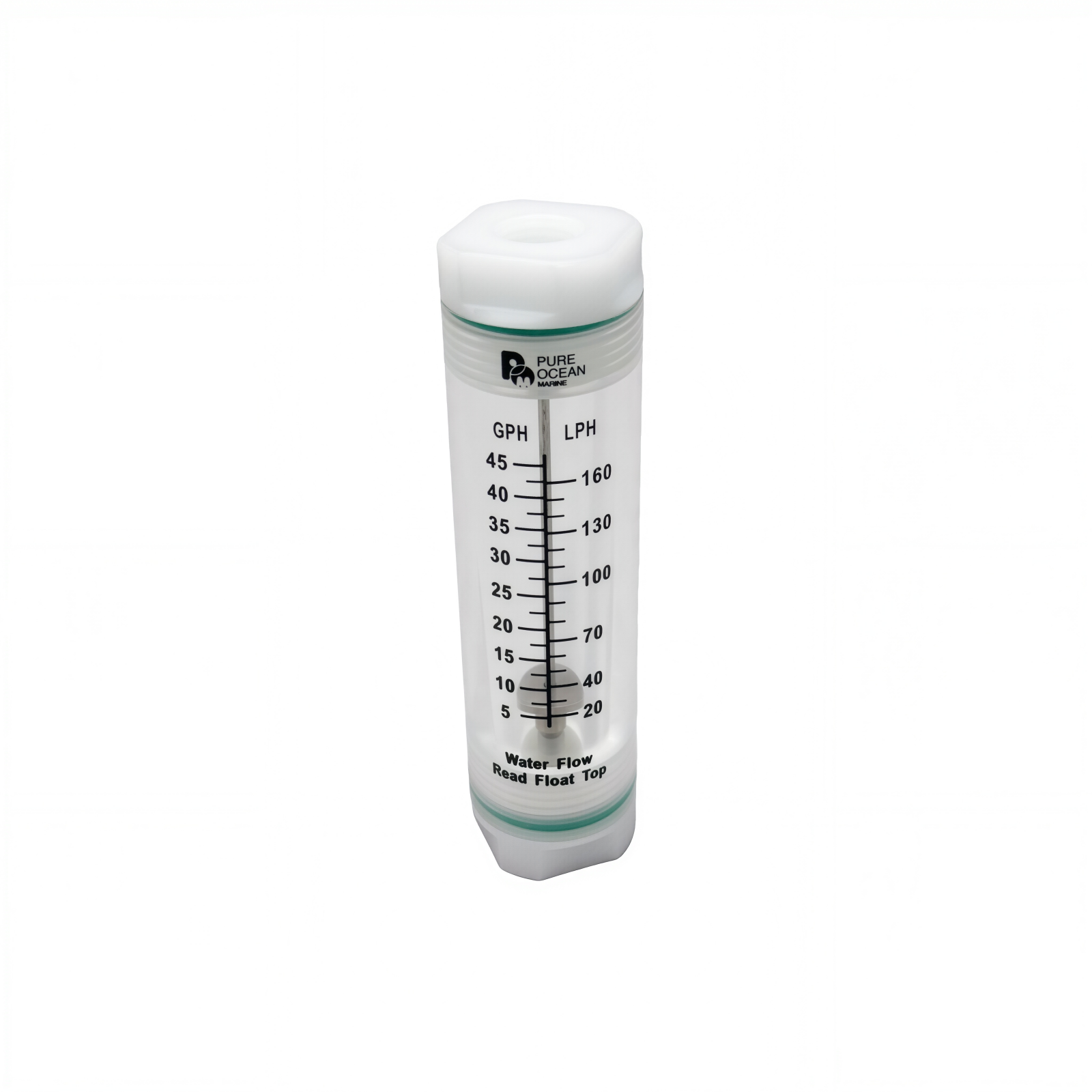 Flow Meter 0-160LPH For Freshwater SS316L