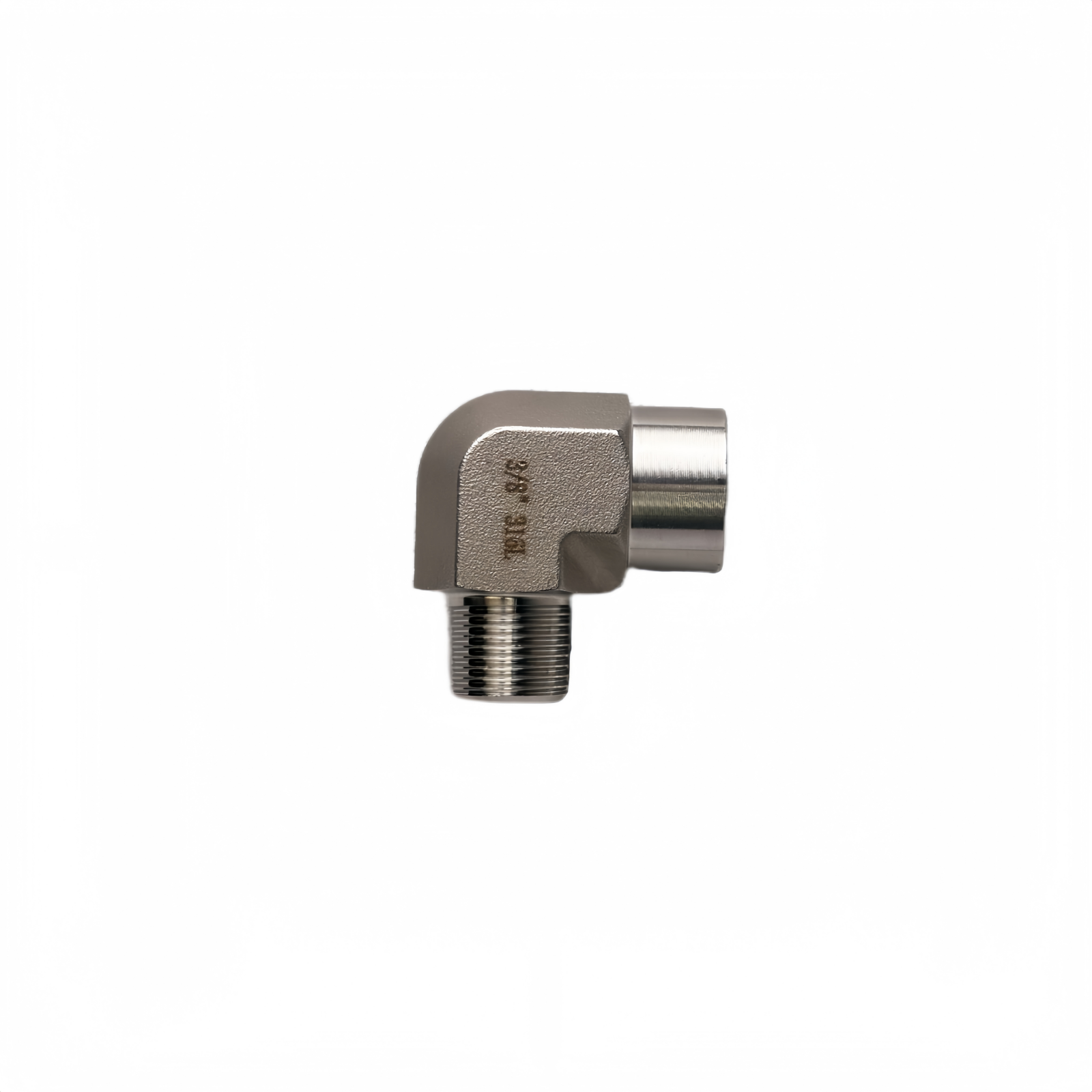 SS316L Male Thread 3/8" To Female Thread 3/8" Elbow