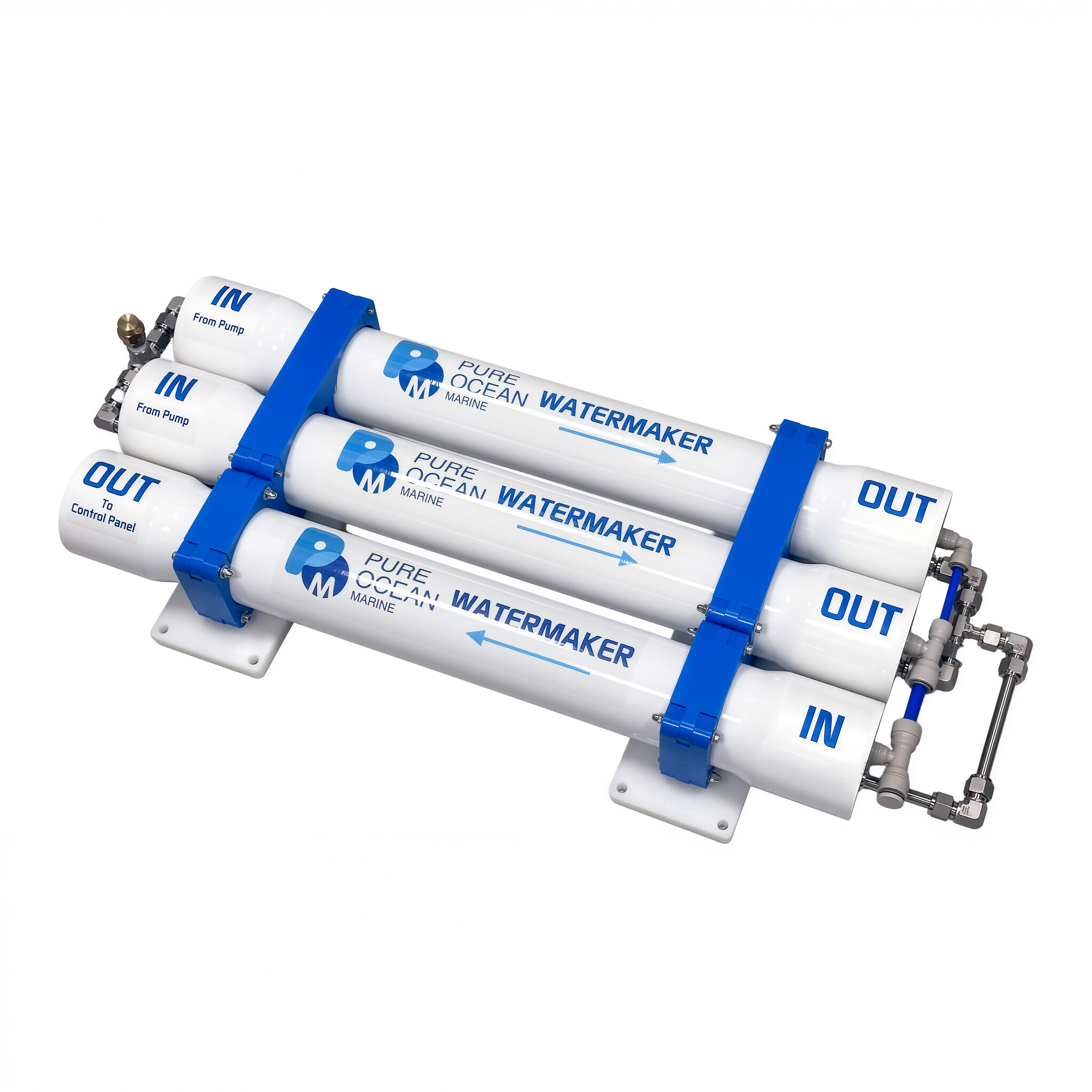 PureOcean Marine Pro105S Modular Watermaker (110V/220V AC | 28 GPH / 105 L/h)