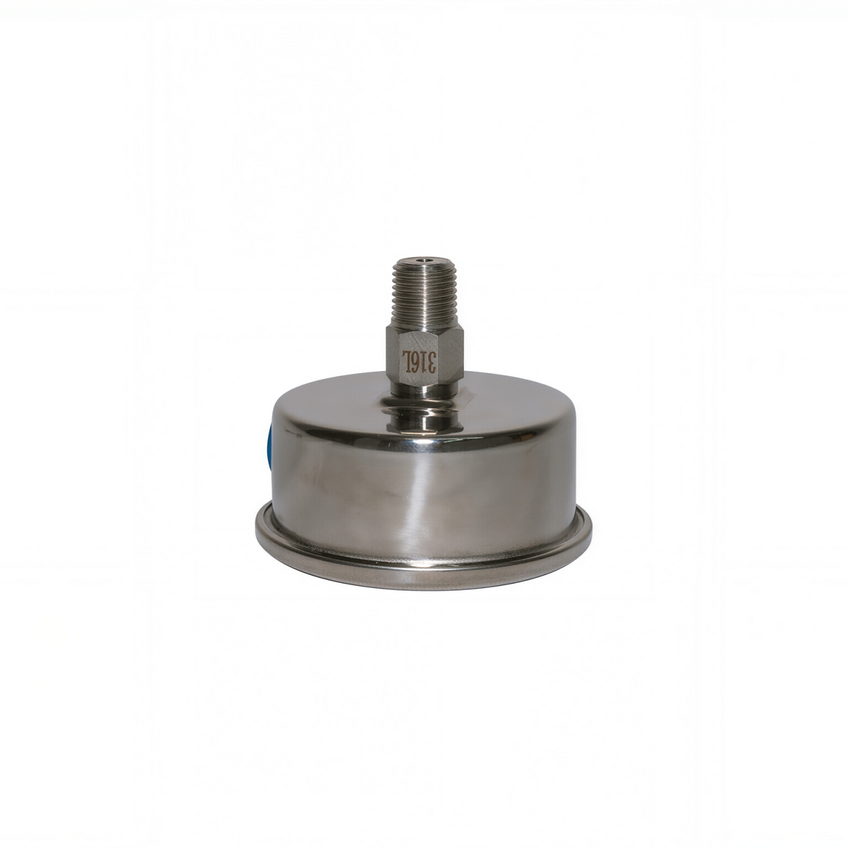 High-pressure Gauge, 0-1500psi, SS316L, BSPT1/4''