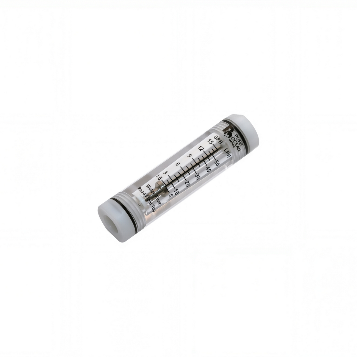 Flow Meter 0-50LPH (0-15GPH) For Freshwater SS316L