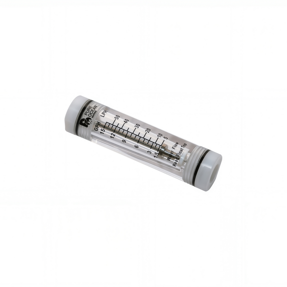 Flow Meter 0-50LPH (0-15GPH) For Freshwater SS316L