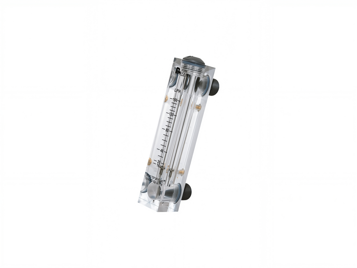Flow Meter 16-160 LPH For Freshwater SS316L