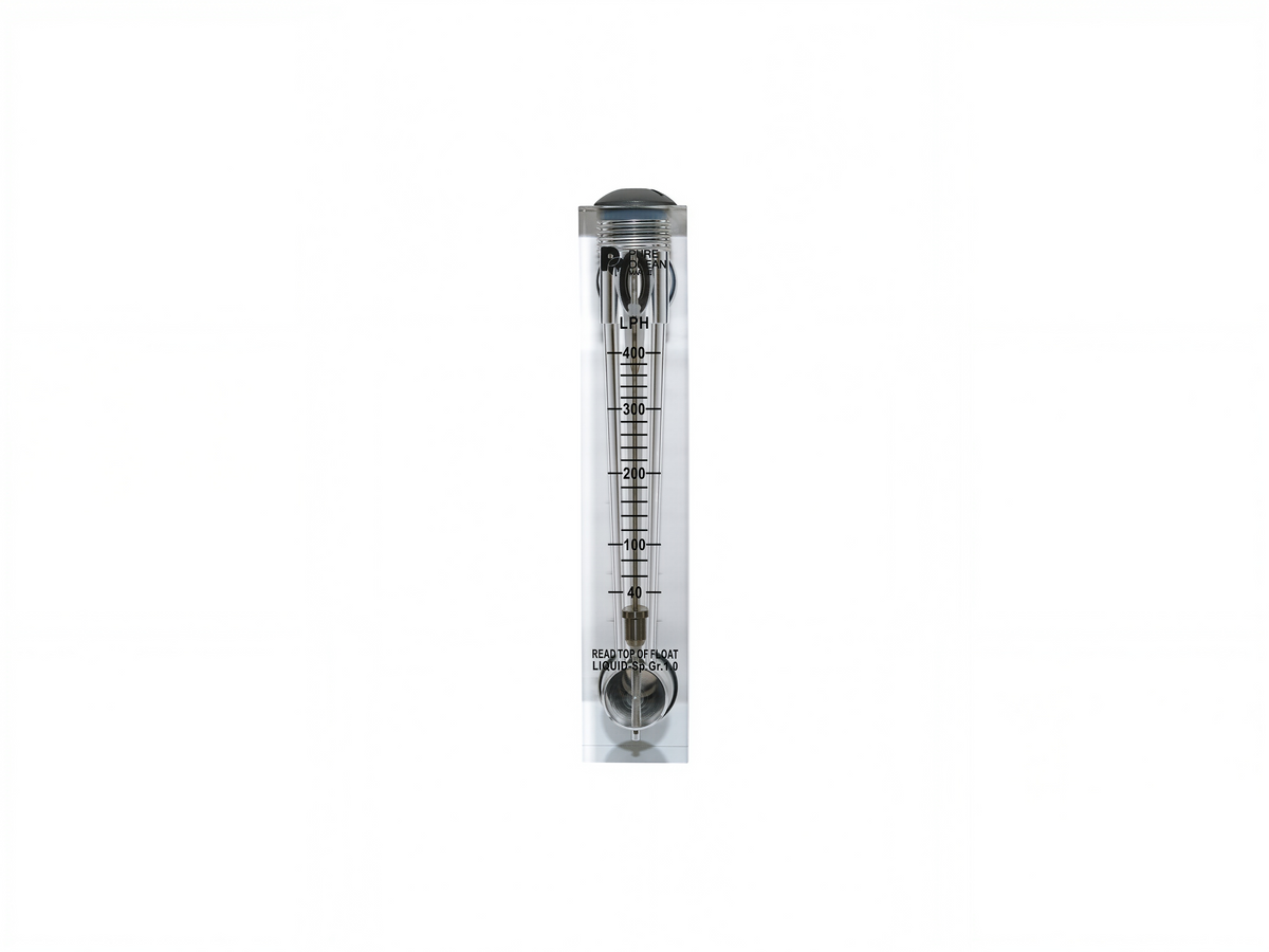Flow Meter 40-400 LPH For Freshwater SS316L
