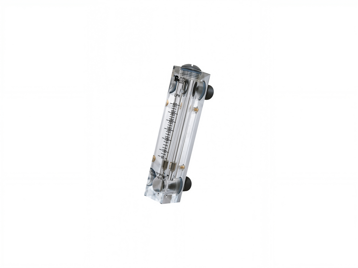 Flow Meter 60-600 LPH For Freshwater SS316L