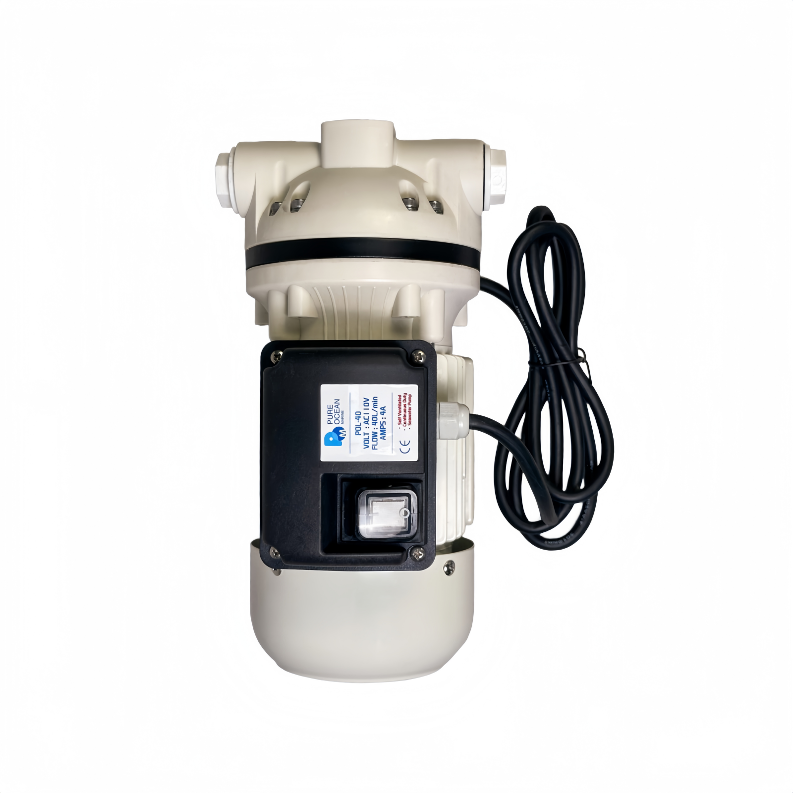 Low-Pressure Pump For Watermaker With Self-Priming