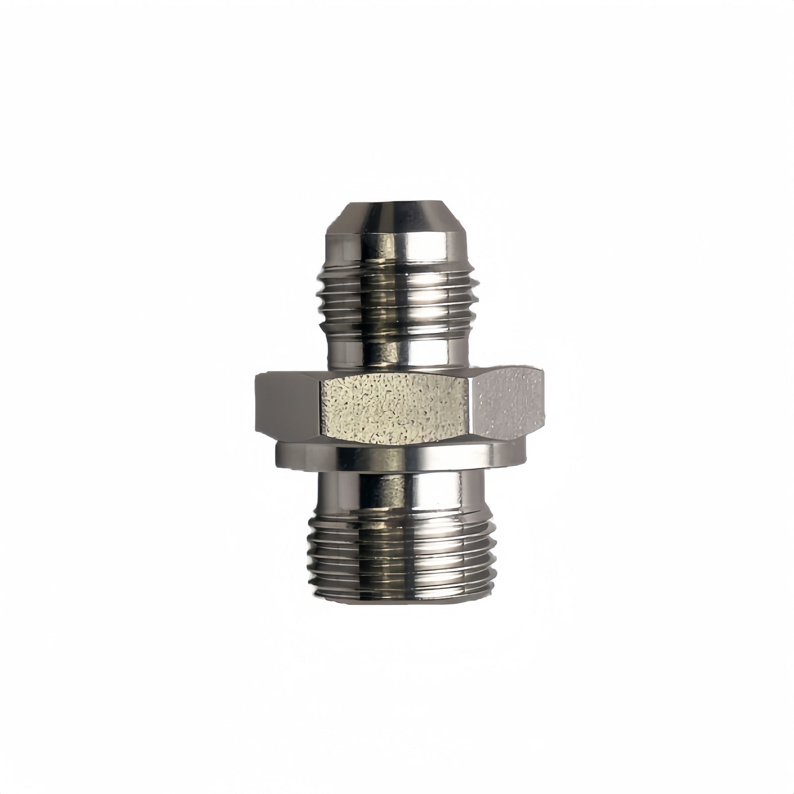 Titanium G3/8" Male x 3/8" JIC Male - Straight High Pressure Hose Fitting