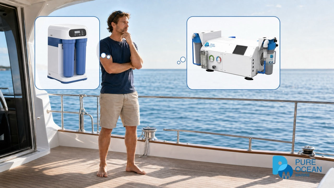 Marine Water Purifier vs. Watermaker: Understanding Boat Desalination