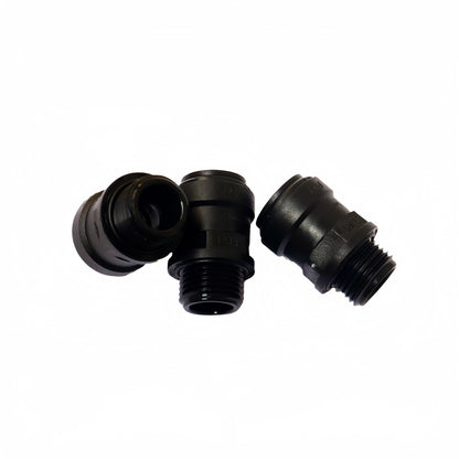 Quick Connector 1/2" Male Thread to 15mm Tubing