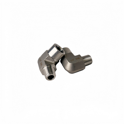 SS316L Male Thread 1/4" To Female Thread 1/4" Elbow