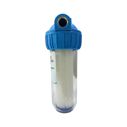 Transparent 5 And 20-Micron Pre-Filter House For Watermaker