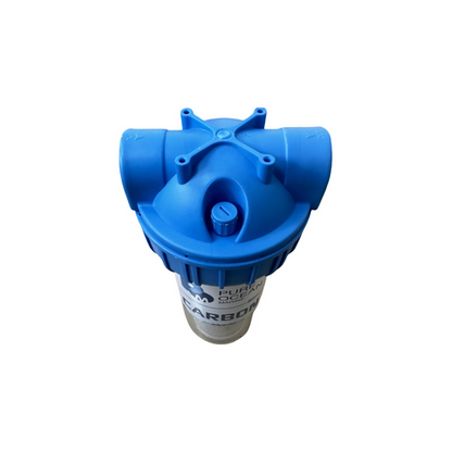 Transparent 5 And 20-Micron Pre-Filter House For Watermaker