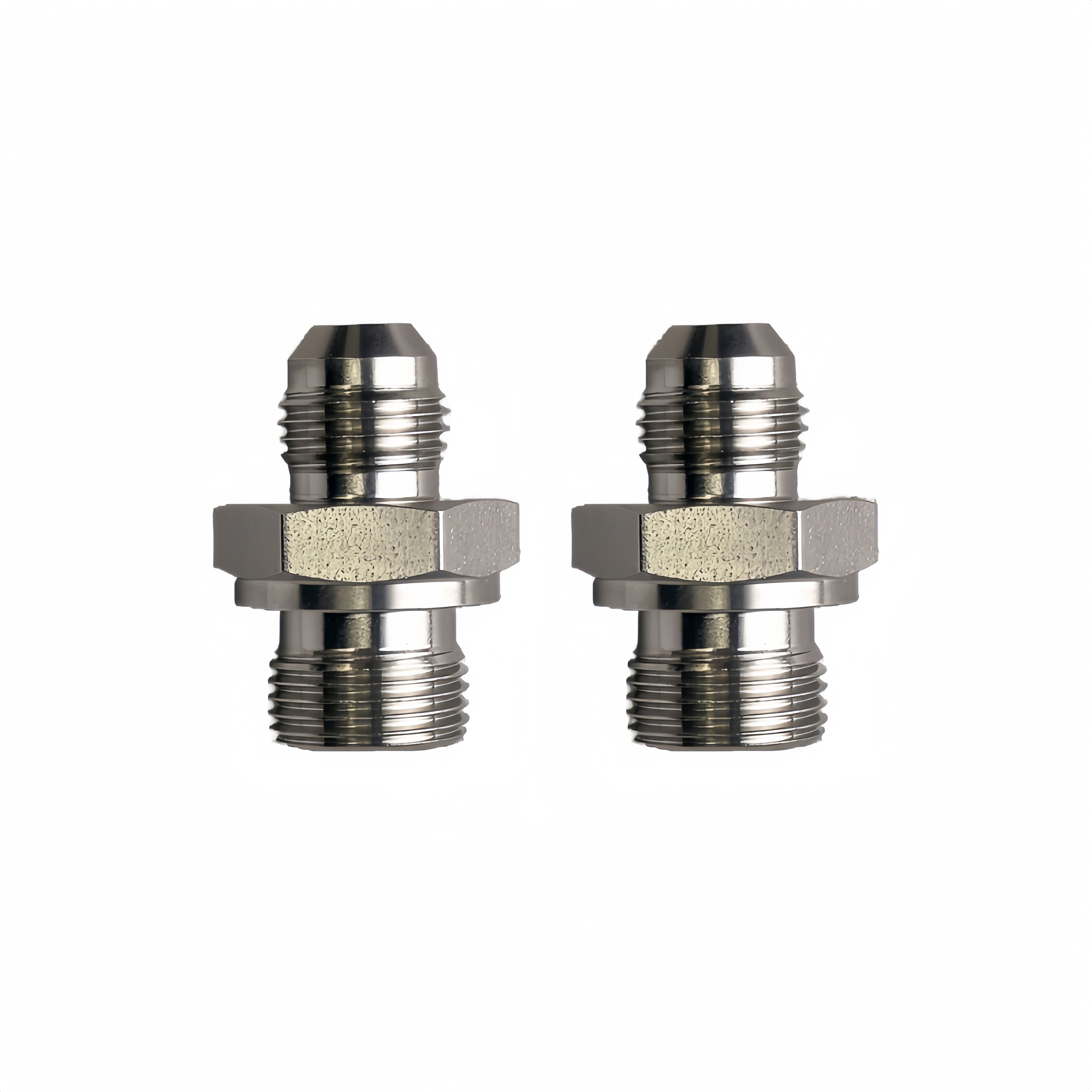 SS316L G3/8" Male x 3/8" JIC Male - Straight High Pressure Hose Fitting