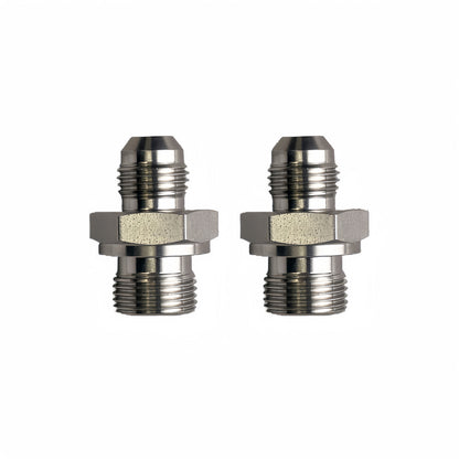 SS316L G3/8" Male x 3/8" JIC Male - Straight High Pressure Hose Fitting