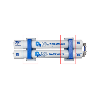 Membrane Housing Mounting Bracket for 2540&2521 (2Pcs/Set)