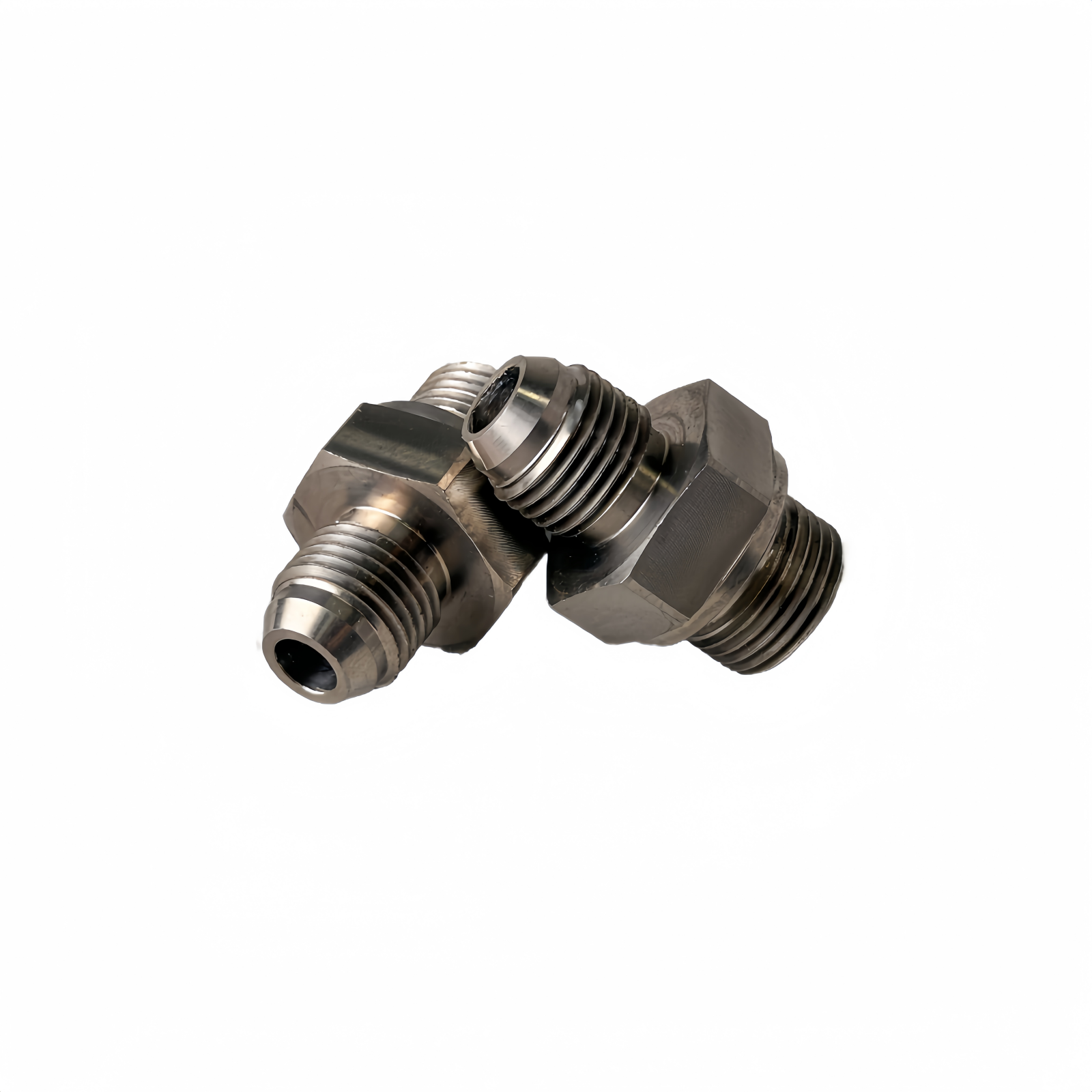 SS316L G3/8" Male x 3/8" JIC Male - Straight High Pressure Hose Fitting