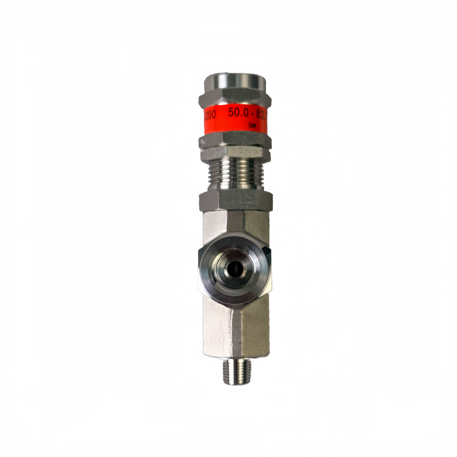 Safety valve (pressure relief valve) for Main pump, SS316L, 850psi, ZG1/8 inch