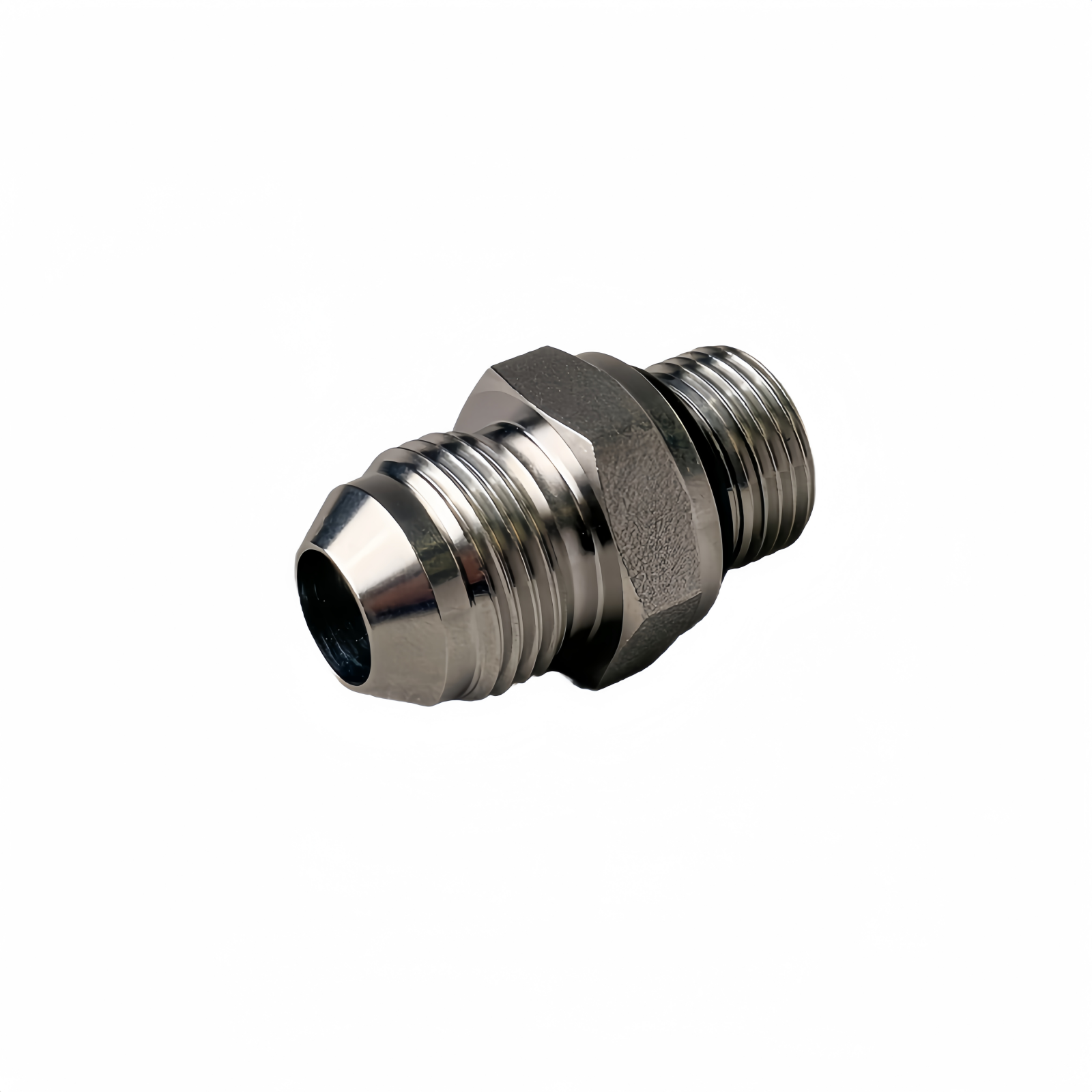 SS316L G3/8" Male x 1/2" JIC Male - Straight High Pressure Hose Fitting