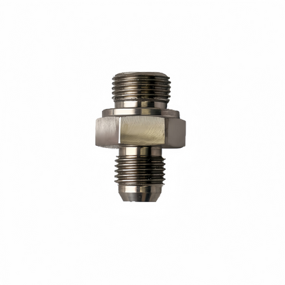 SS316L G3/8" Male x 3/8" JIC Male - Straight High Pressure Hose Fitting