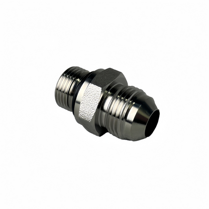 SS316L G3/8" Male x 1/2" JIC Male - Straight High Pressure Hose Fitting
