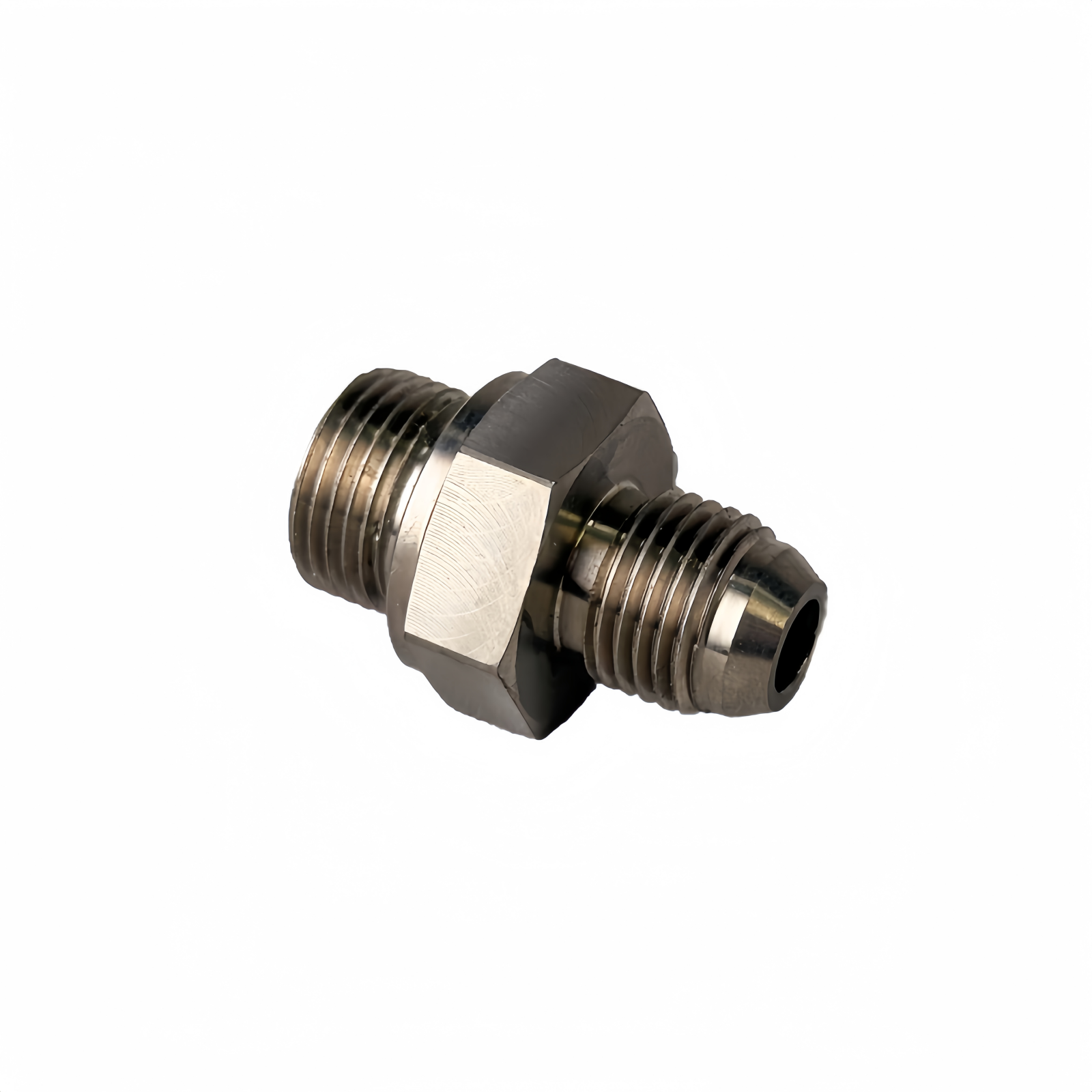 SS316L G3/8" Male x 3/8" JIC Male - Straight High Pressure Hose Fitting