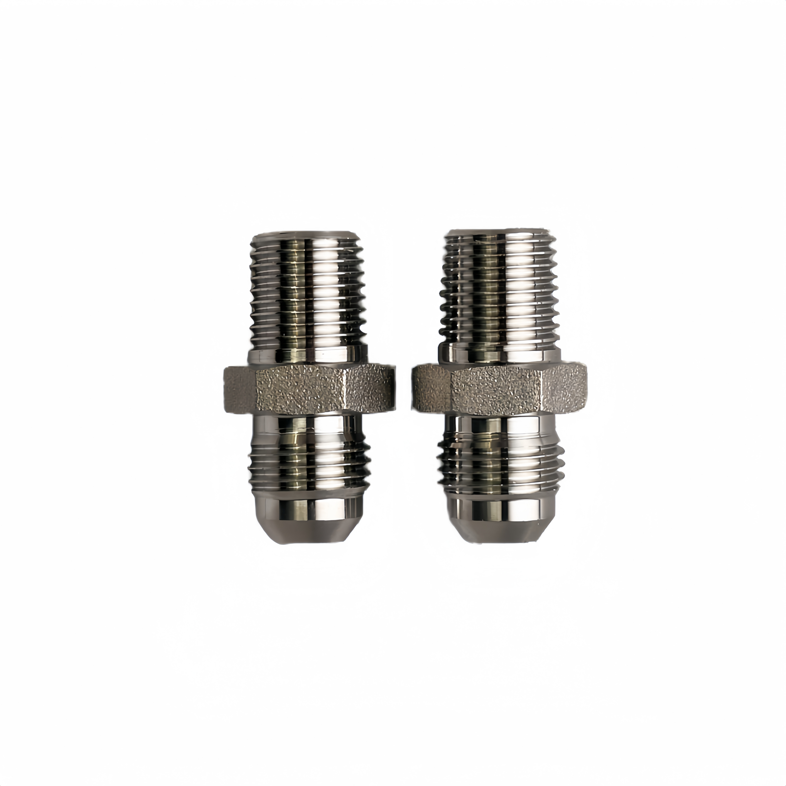 SS316L BSPT1/4" Male x 3/8" JIC Male - Straight High Pressure Hose Fitting