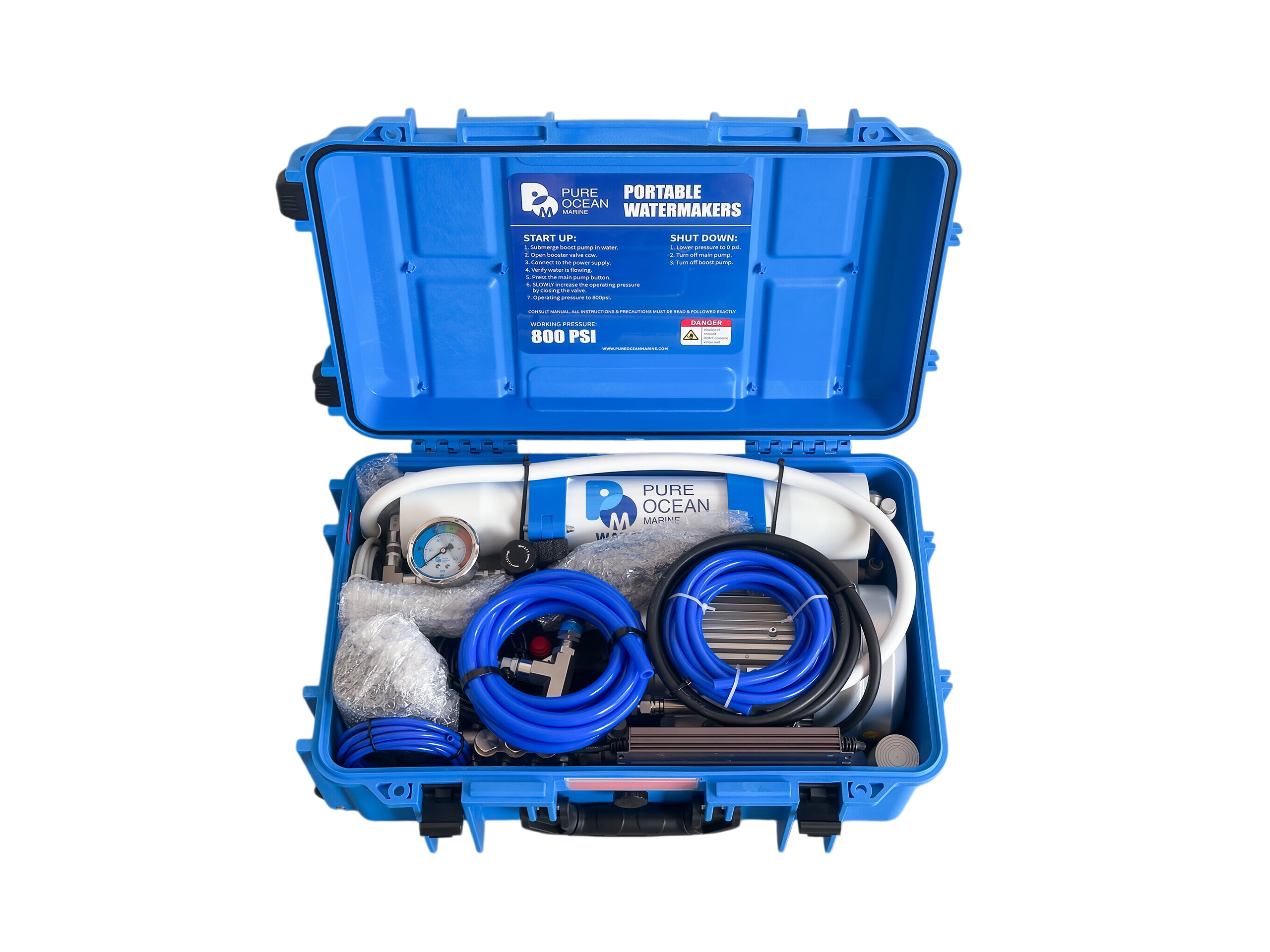 PureOcean Marine GO45 Portable Watermaker (110V/220V AC | 12 GPH / 45 L/h)