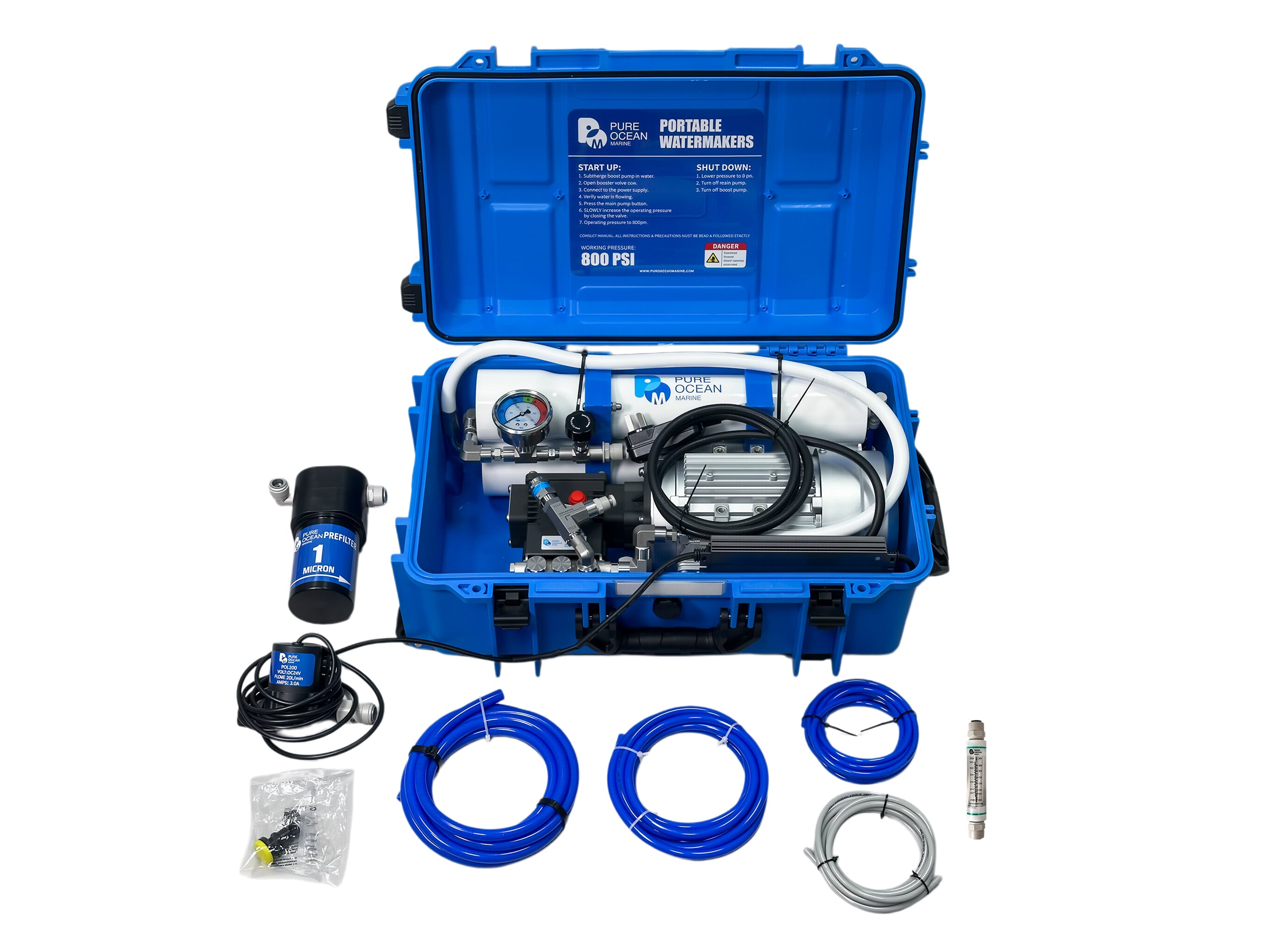 PureOcean Marine GO45 Portable Watermaker (12 GPH / 45 L/h)
