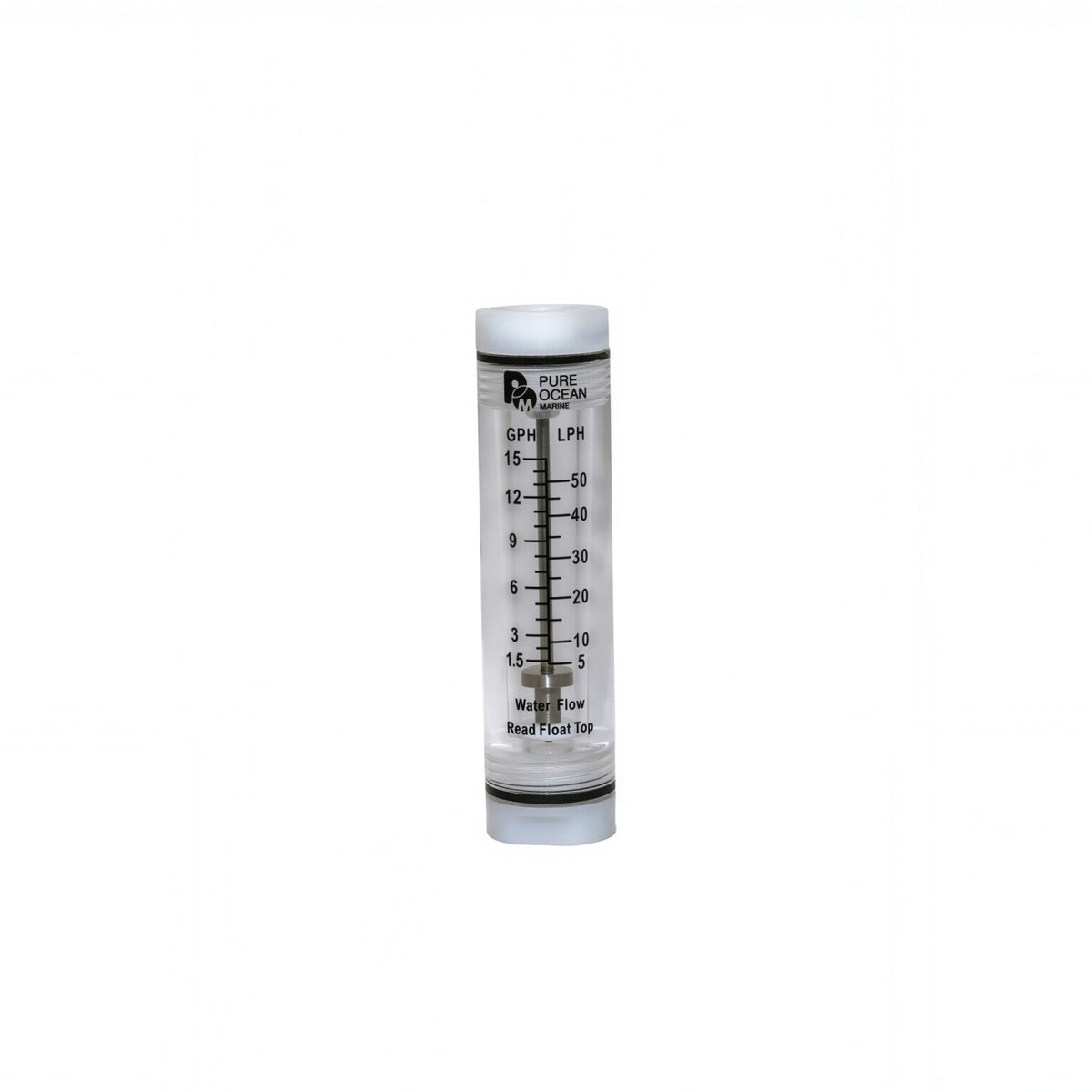 Flow Meter 0-50LPH (0-15GPH)  For Freshwater SS316L