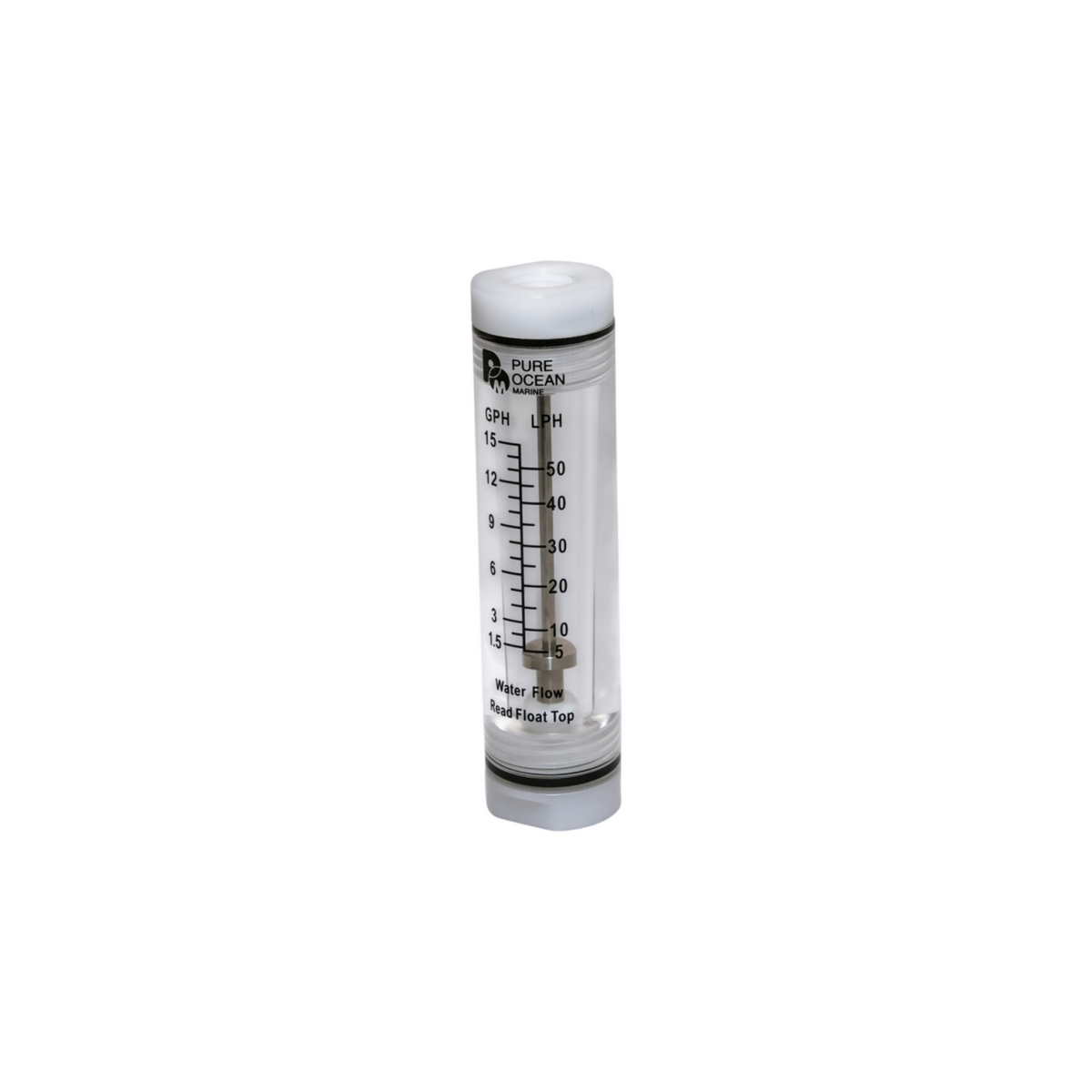 Flow Meter 0-50LPH (0-15GPH)  For Freshwater SS316L