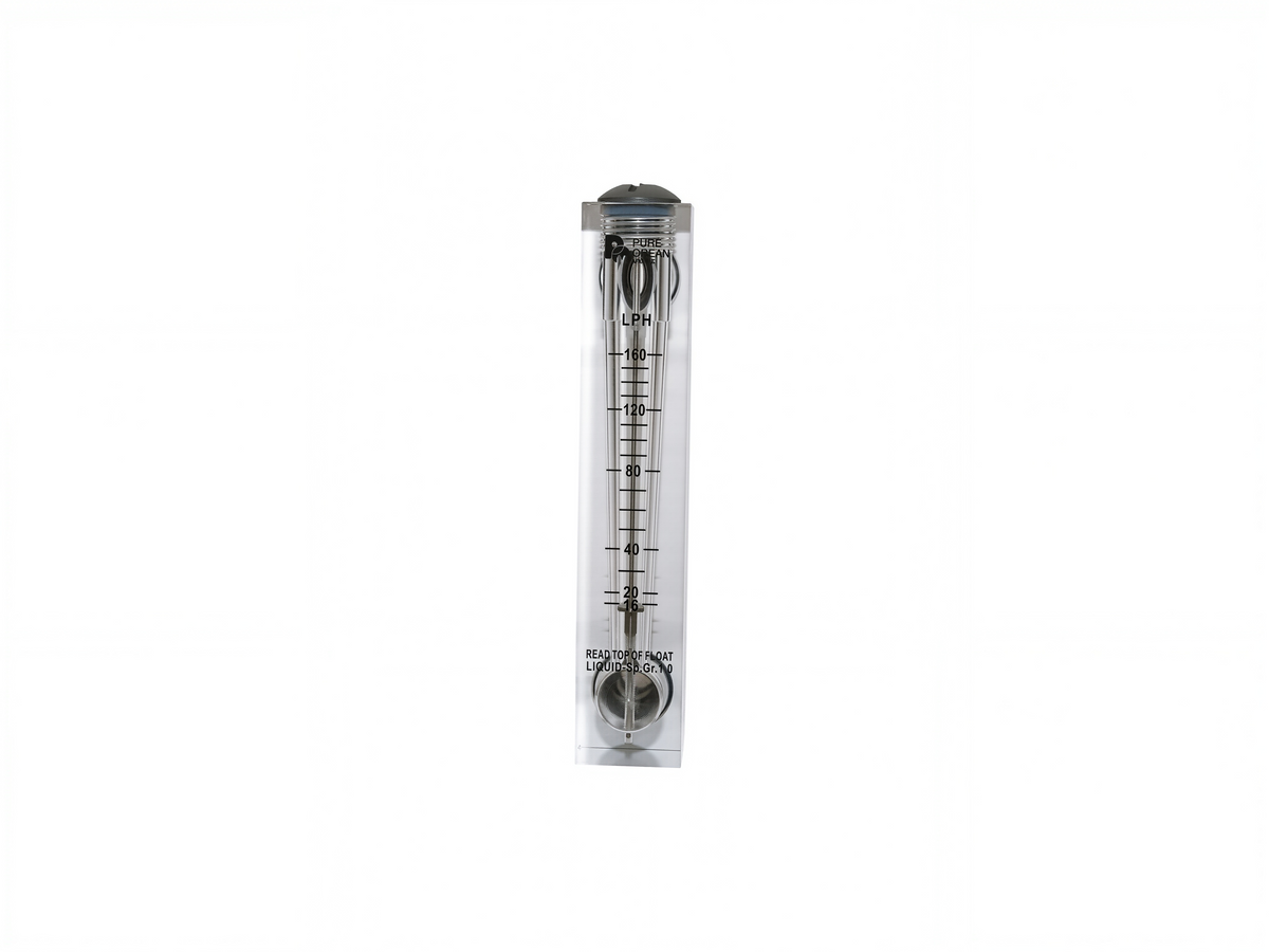 Flow Meter 16-160 LPH For Freshwater SS316L
