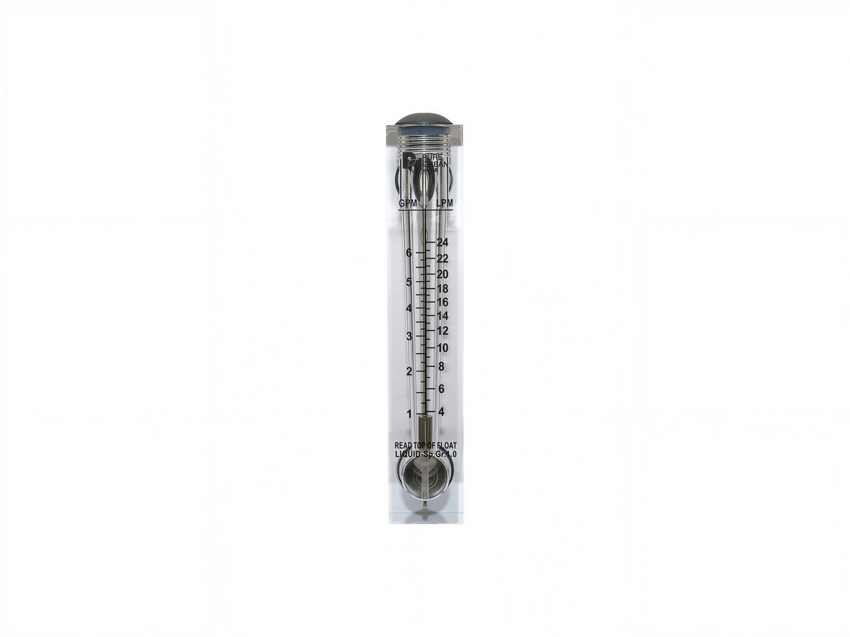 Flow Meter 4-24 LPM For Reject Water Titanium