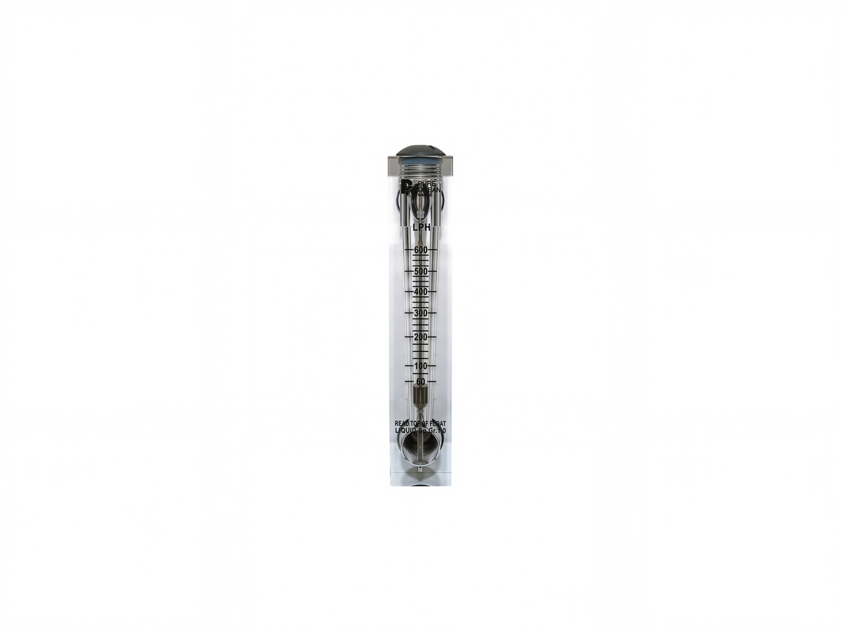 Flow Meter 60-600 LPH For Freshwater SS316L