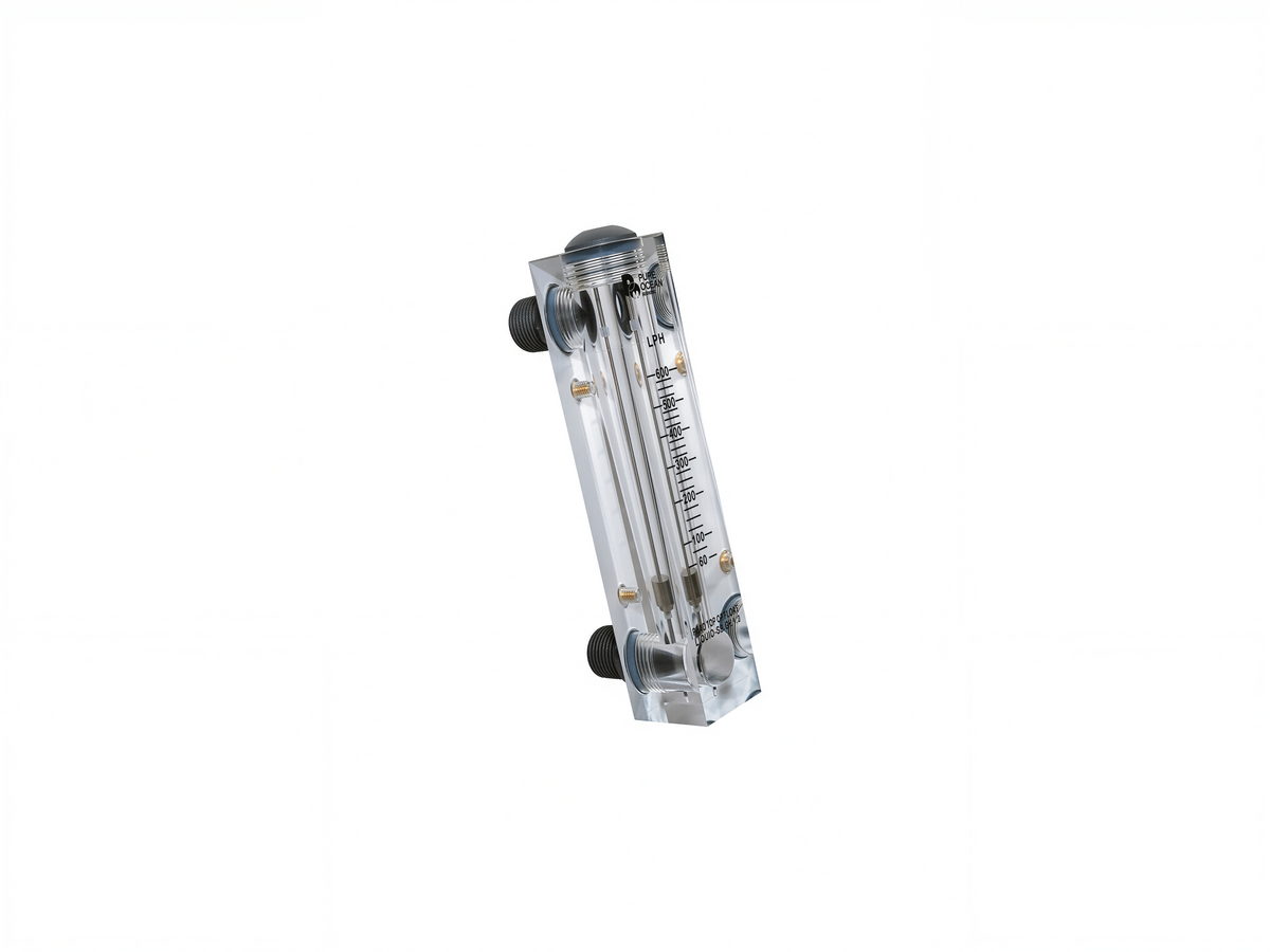 Flow Meter 60-600 LPH For Freshwater SS316L