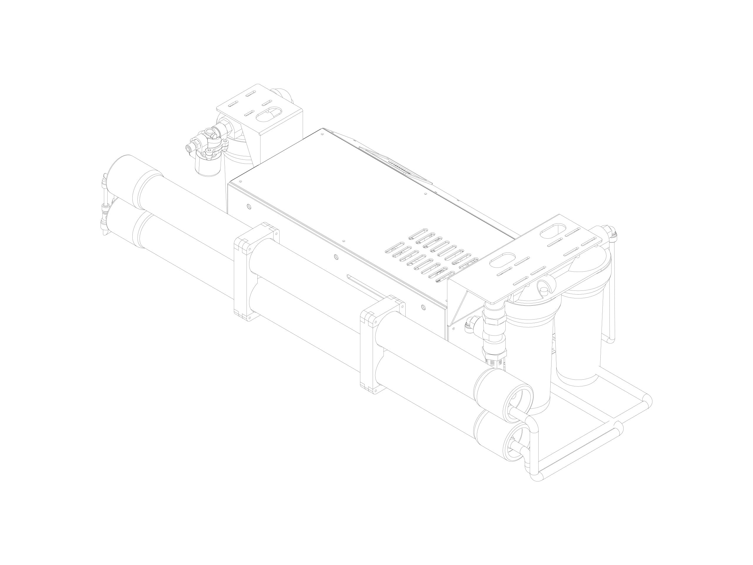 PureOcean Marine Ultra140 Integrated Watermaker (110V/220V AC | 37 GPH / 140 L/h)