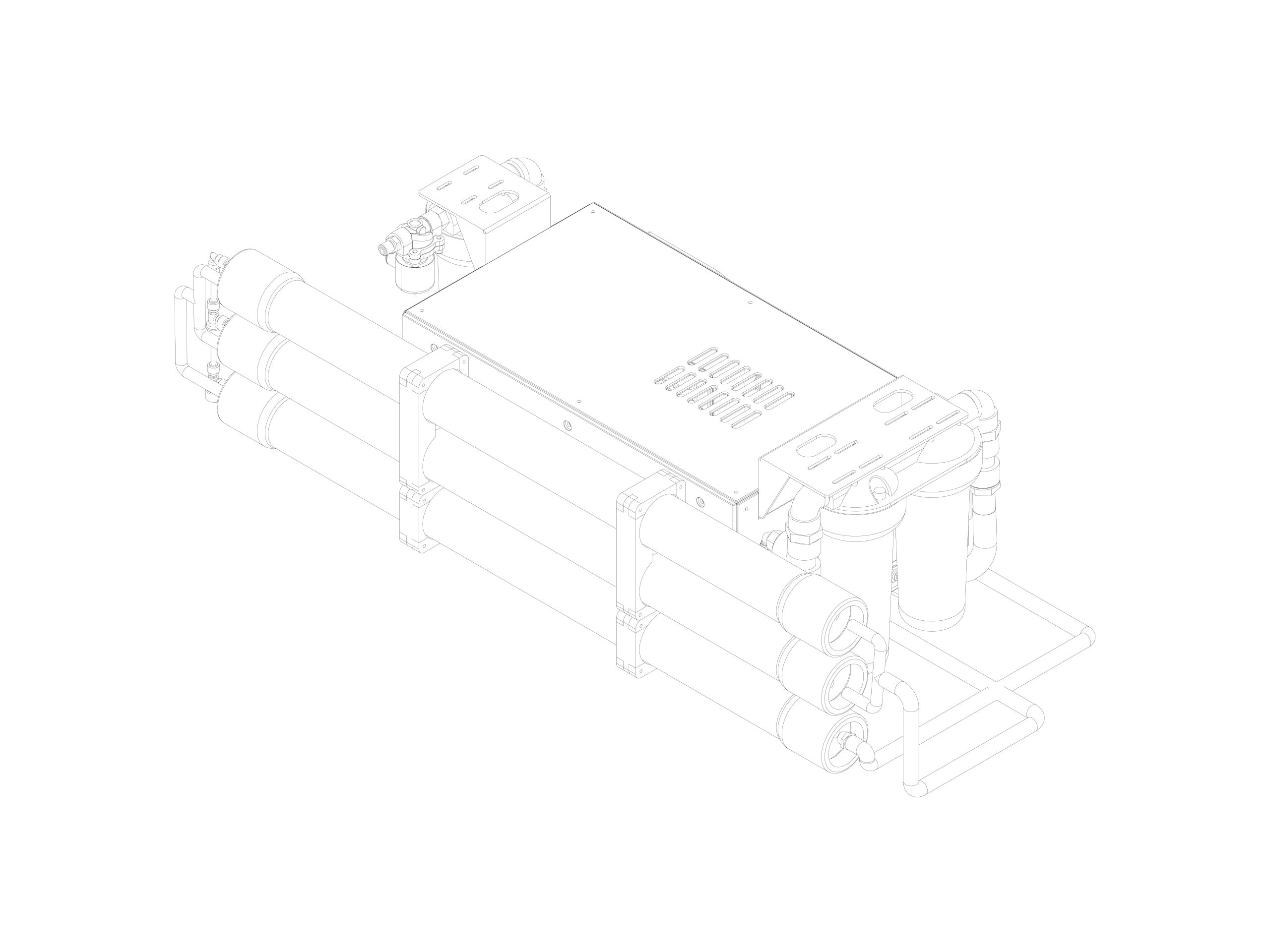 PureOcean Marine Ultra200 Integrated Watermaker (110V/220V AC | 52 GPH / 200 L/h)