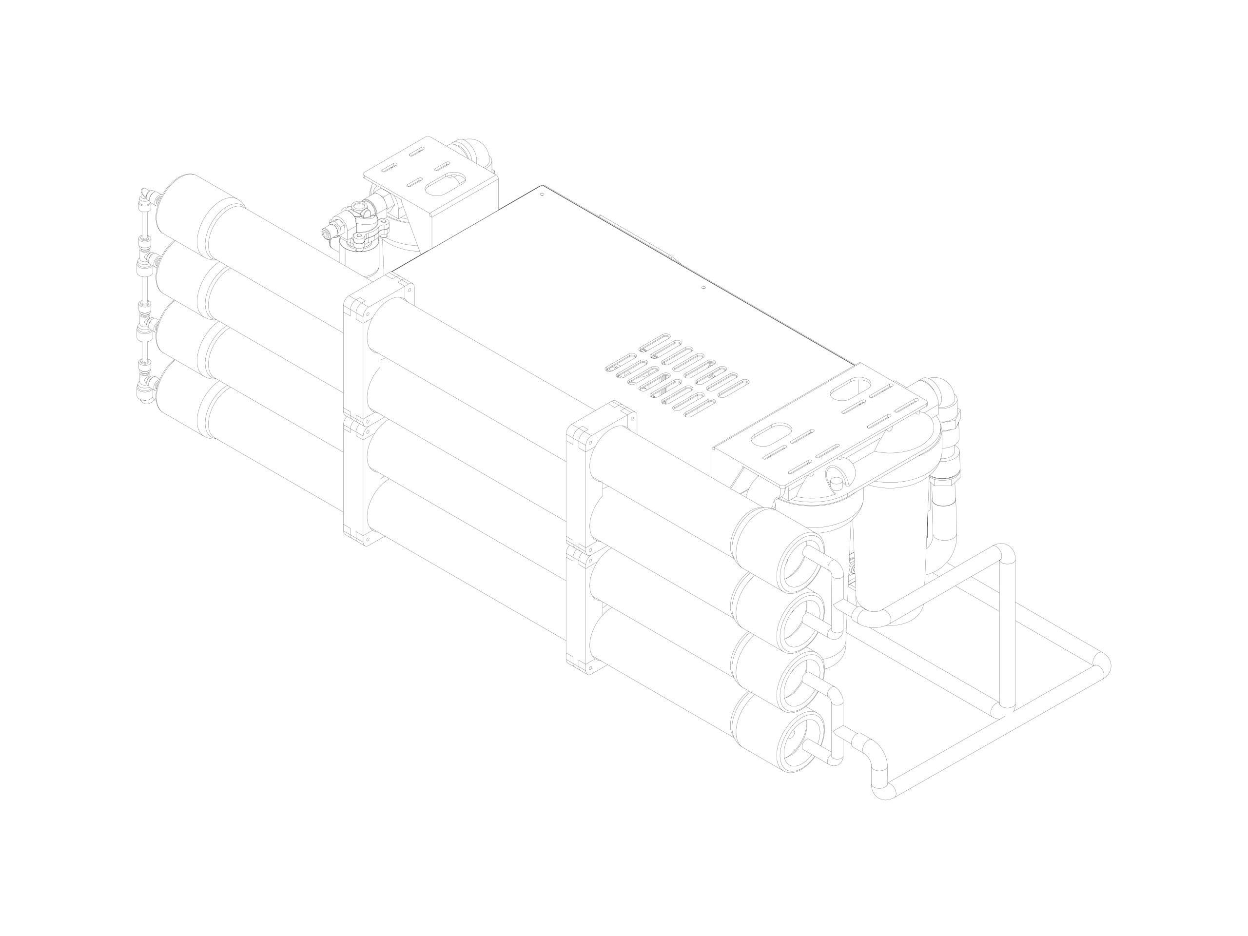PureOcean Marine Ultra300 Integrated Watermaker (110V/220V AC | 80 GPH / 300 L/h)