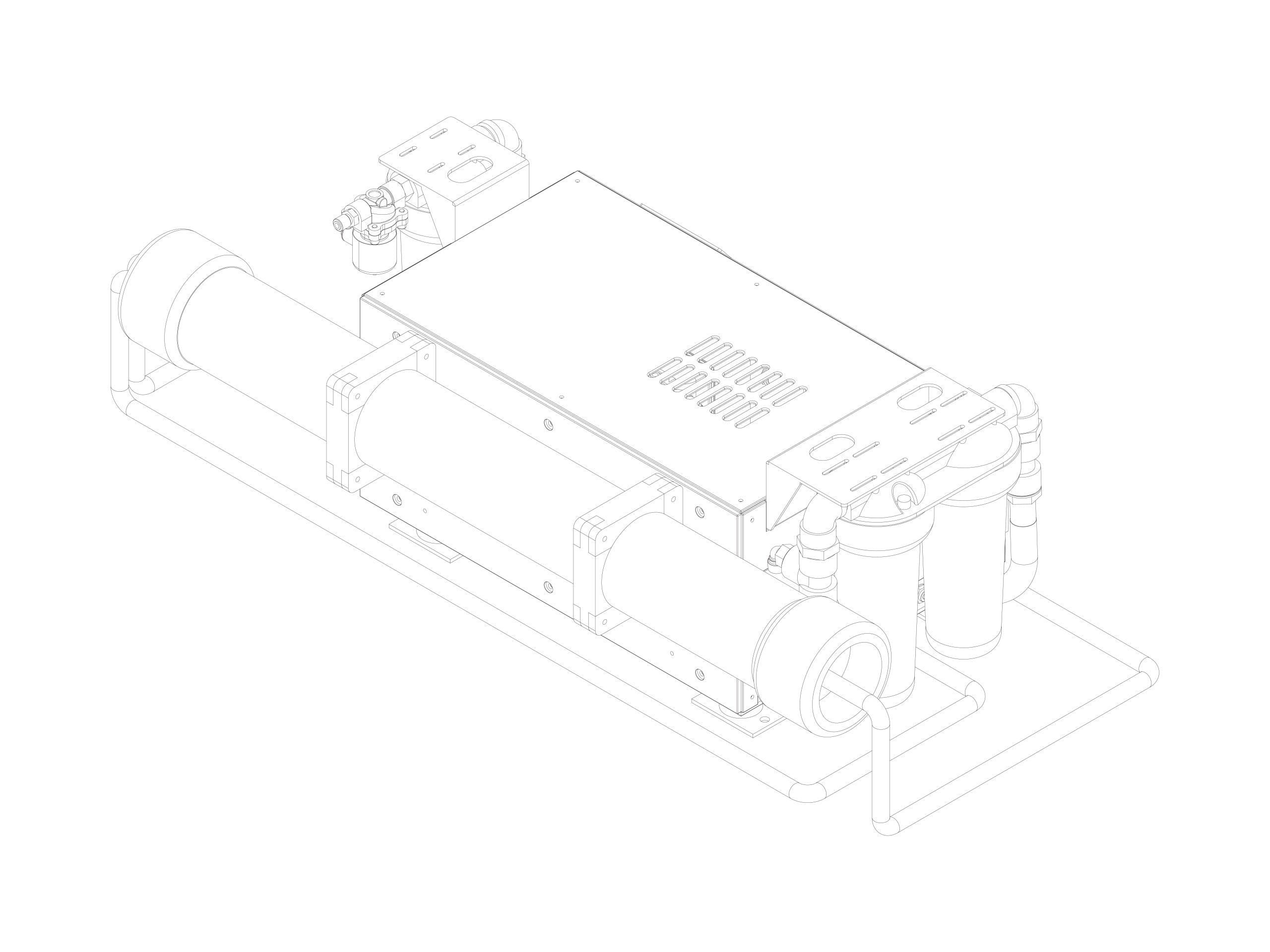 PureOcean Marine Ultra500 Integrated Watermaker (110V/220V AC | 132 GPH / 500 L/h)