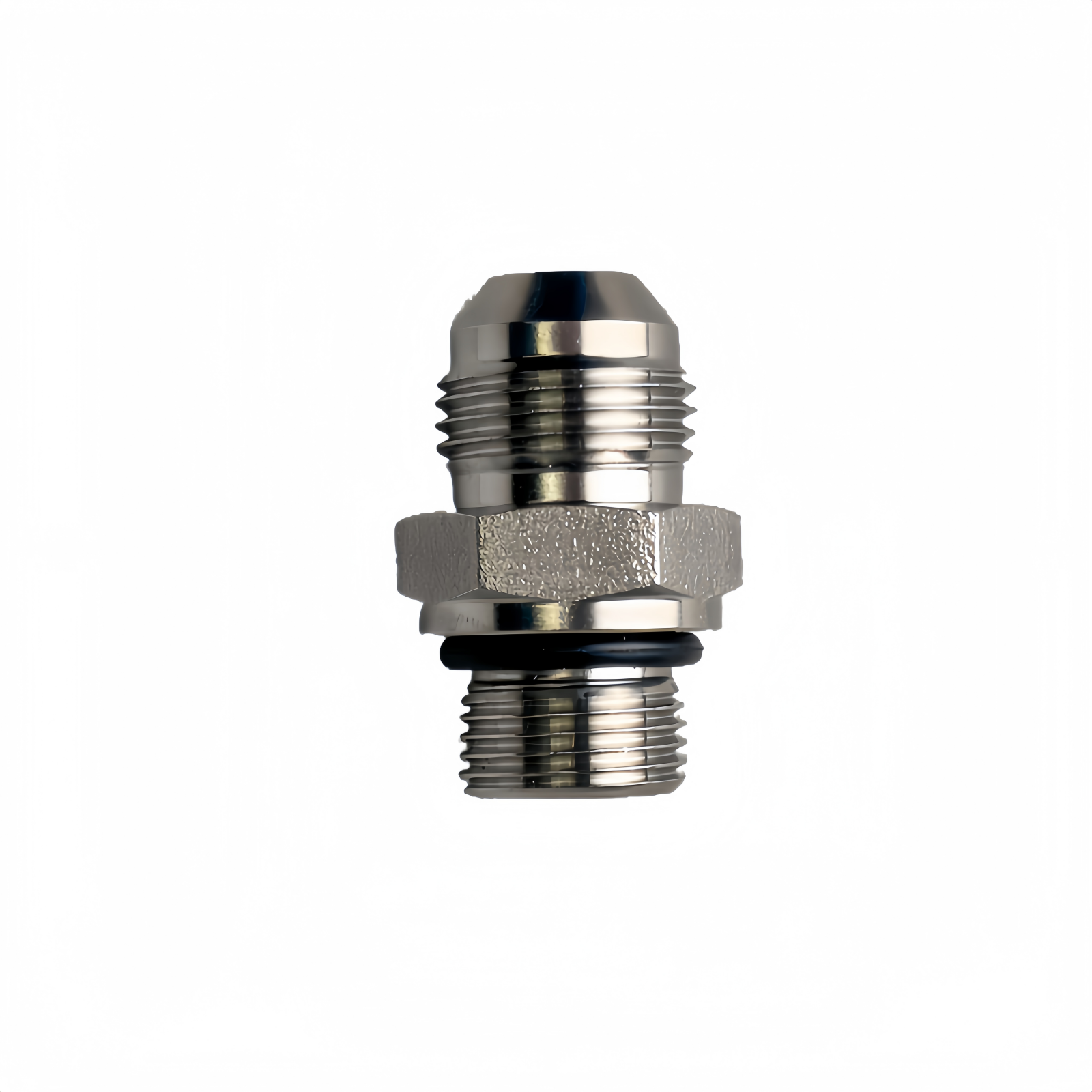 SS316L G3/8" Male x 1/2" JIC Male - Straight High Pressure Hose Fitting