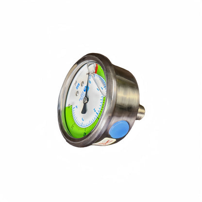 Low-pressure Gauge, 0-60psi, SS316L, ZG1/4''