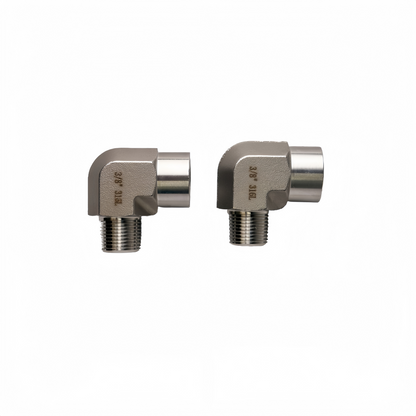 SS316L Male Thread 3/8" To Female Thread 3/8" Elbow