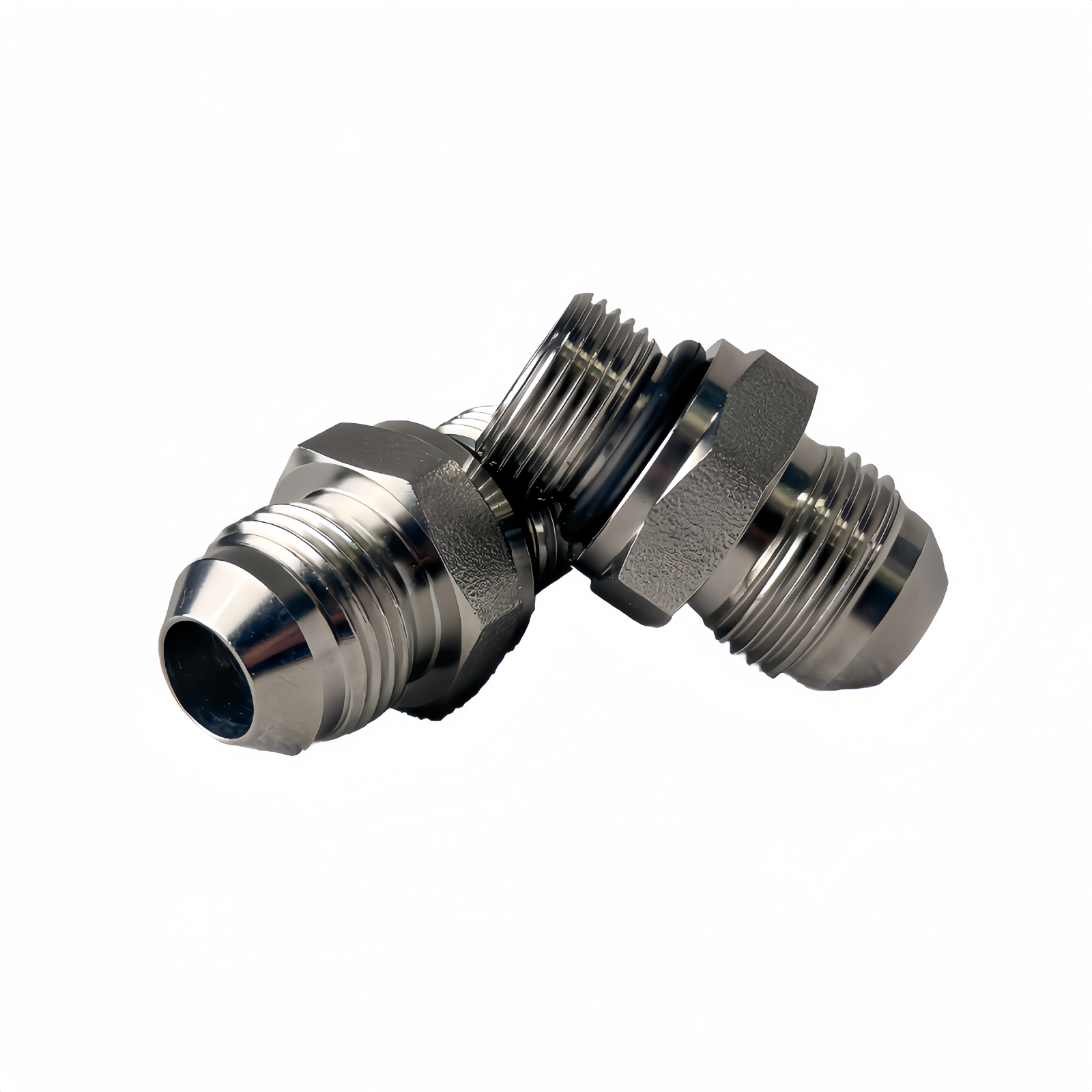SS316L G3/8" Male x 1/2" JIC Male - Straight High Pressure Hose Fitting