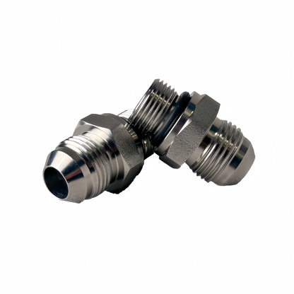 SS316L G3/8" Male x 1/2" JIC Male - Straight High Pressure Hose Fitting