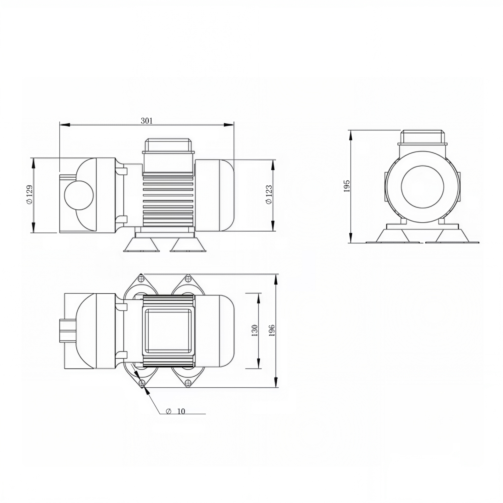 Low-Pressure Pump For Watermaker With Self-Priming