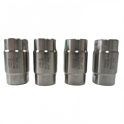 Check Valve, SS316L, ZG3/4" Female