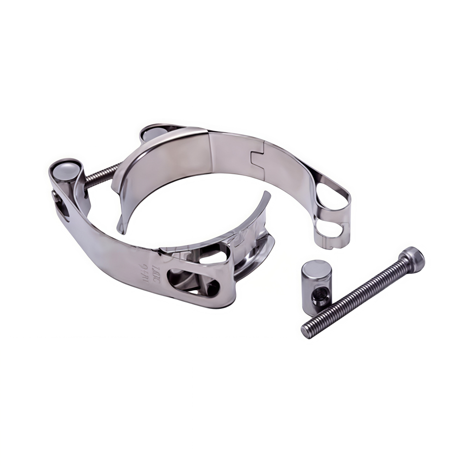 TJBC Stainless Steel 316 Double Head Double Layer Pipe Clip Sealing Welding Mari