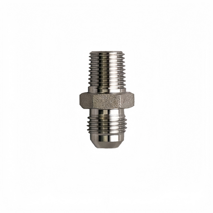 SS316L BSPT1/4" Male x 3/8" JIC Male - Straight High Pressure Hose Fitting