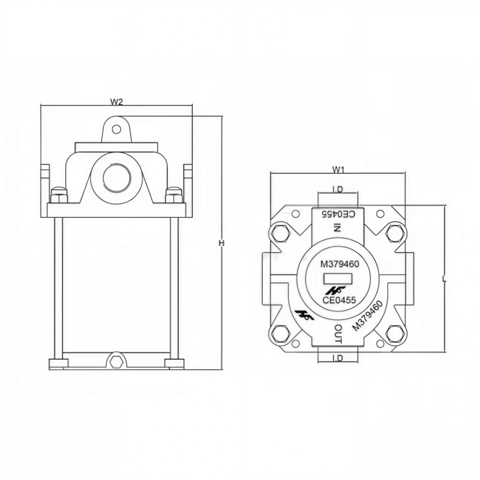 Bronze Sea Water Filter